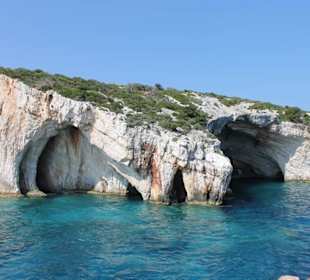 Blue caves na północnym wschodzie