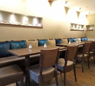 Blick in den Café-Bereich der Bäckerei Seel