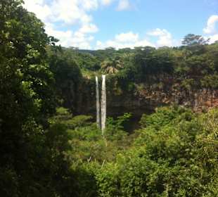 Wasserfall auf Mauritius