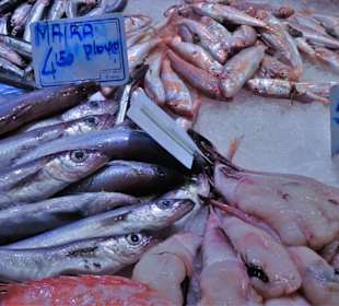 Rundgang durch die Markthalle La Boqueria
