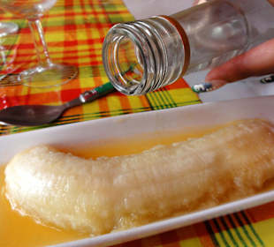 Flambierte Banane