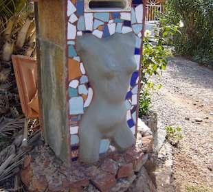 Am Ayagaures Stausee, ein Briefkasten