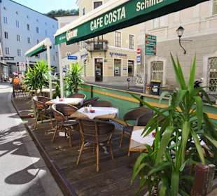 Terrassenplätze des Restaurant Costa