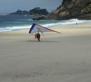 Landung auf dem Strand