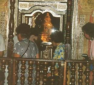 Blick zur hl. Reliquie