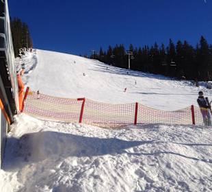 Schwarze Piste, Blick von der Restaurantterrasse