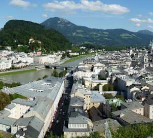 Blick von Museum der Moderne
