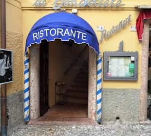 Eingang zum Restaurant La Gondoliere