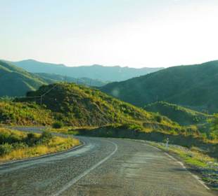 Rafting Selge Landschaft/An- & Abfahrt