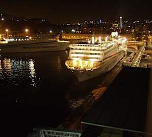 Hotel Grand Marina, Blick von der Dachterrasse