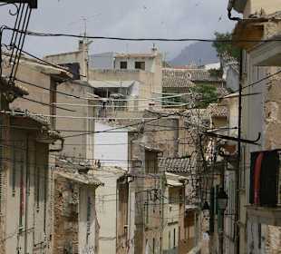 Gässchen in der Alstadft Alcudia