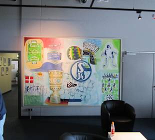 Im Museum in der Veltins Arena