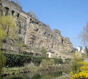 Blick auf die Kasematten
