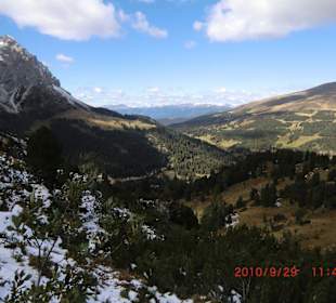 Auf dem Weg zur Scharte
