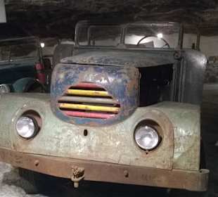 Im Erlebnisbergwerk Merkers