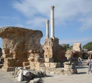 Nur noch Ruinen und einige Stellen