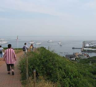 Weg um die Insel im Oberland