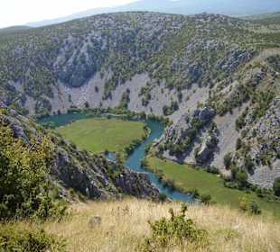 Preserved nature in the hinterland of Velebit