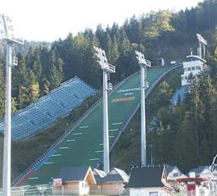 Wielka Krokiew widziana z dołu