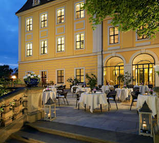Außenterrasse Restaurant Canaletto 
