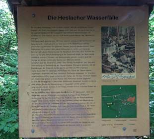 Wanderung Heslacher Wasserfälle und Heidenbrünnele