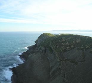 Vista de la costa