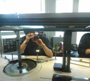 Fachleute bei der Arbeit.