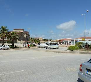 Blick von der Kreuzung Richtung Center