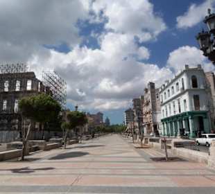 Prado in vom Malecón in Richtung Parque Central
