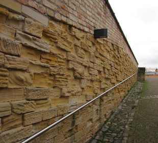Festung Germersheim Witterungsschäden