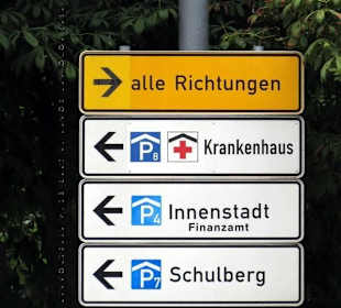 In der malerischen Altstadt von Cham / Oberpfalz.