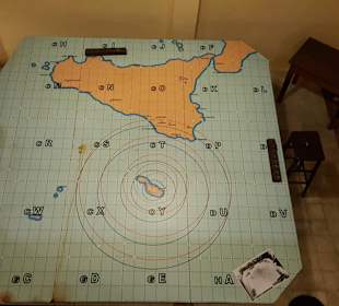 Karte in den Lascaris War Rooms