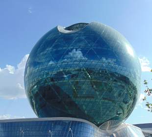 "Nur Alem" Museum für Zukunftsenergien in Astana