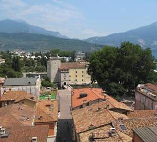 Torre Apponale - Blick auf die Rocca