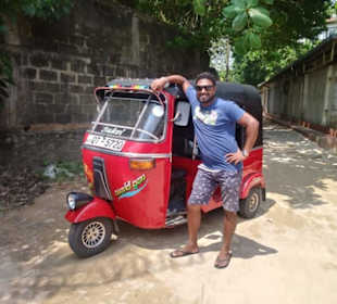 Das bin ich. Baksi von Baksi-Tours Sri Lanka