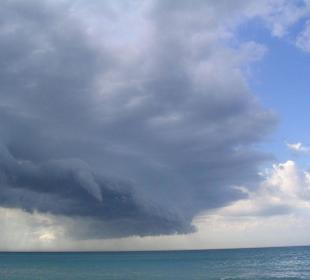 Das Gewitter kommt näher