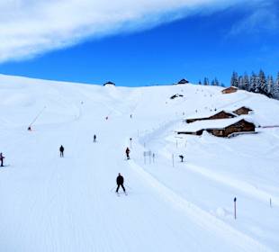 Piste bei Schönwetter