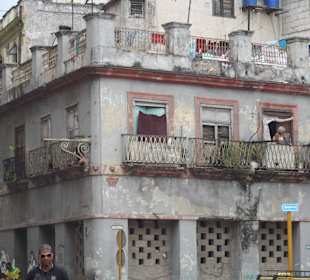 Häuser etwas abseits der Touristen