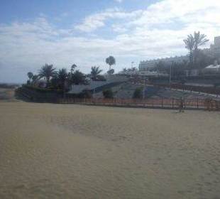 Wydmy na plaży del Ingles