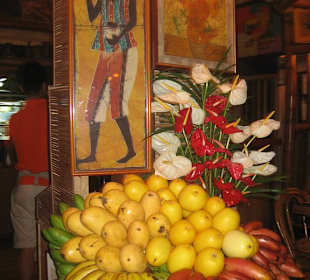 Sehr schöne Dekoration schafft ein tolles Ambiente