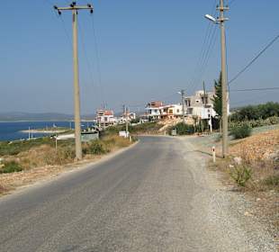 Kein Auto zu sehen- weiter nach Teos