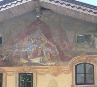 Bei einem Spaziergang durch Mittenwald