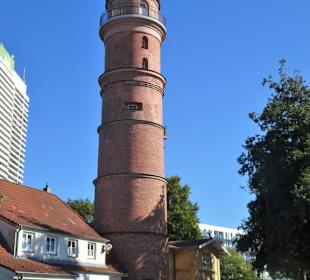 Außenansicht des Leuchtturms Travemünde