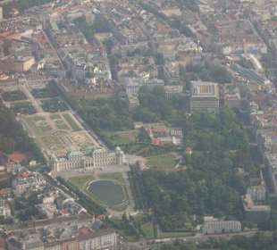 Anflug auf Wien