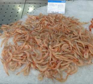 In der Abteilung für Fische und Meeresfrüchte