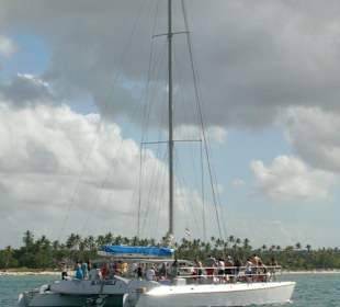 Katamaranfahrt nach Saona