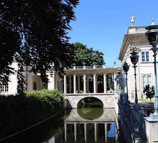 Łazienki królewskie, park