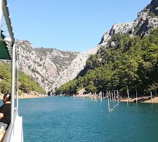 Oymapinar Baraji/ Stausee Green Lake & Green Canyon