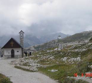 Kapelle unterhalb der Drei Zinnen - Südseite