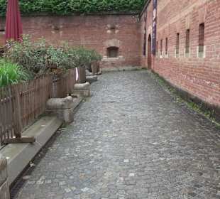 Barfüßer Biergarten im Glacis